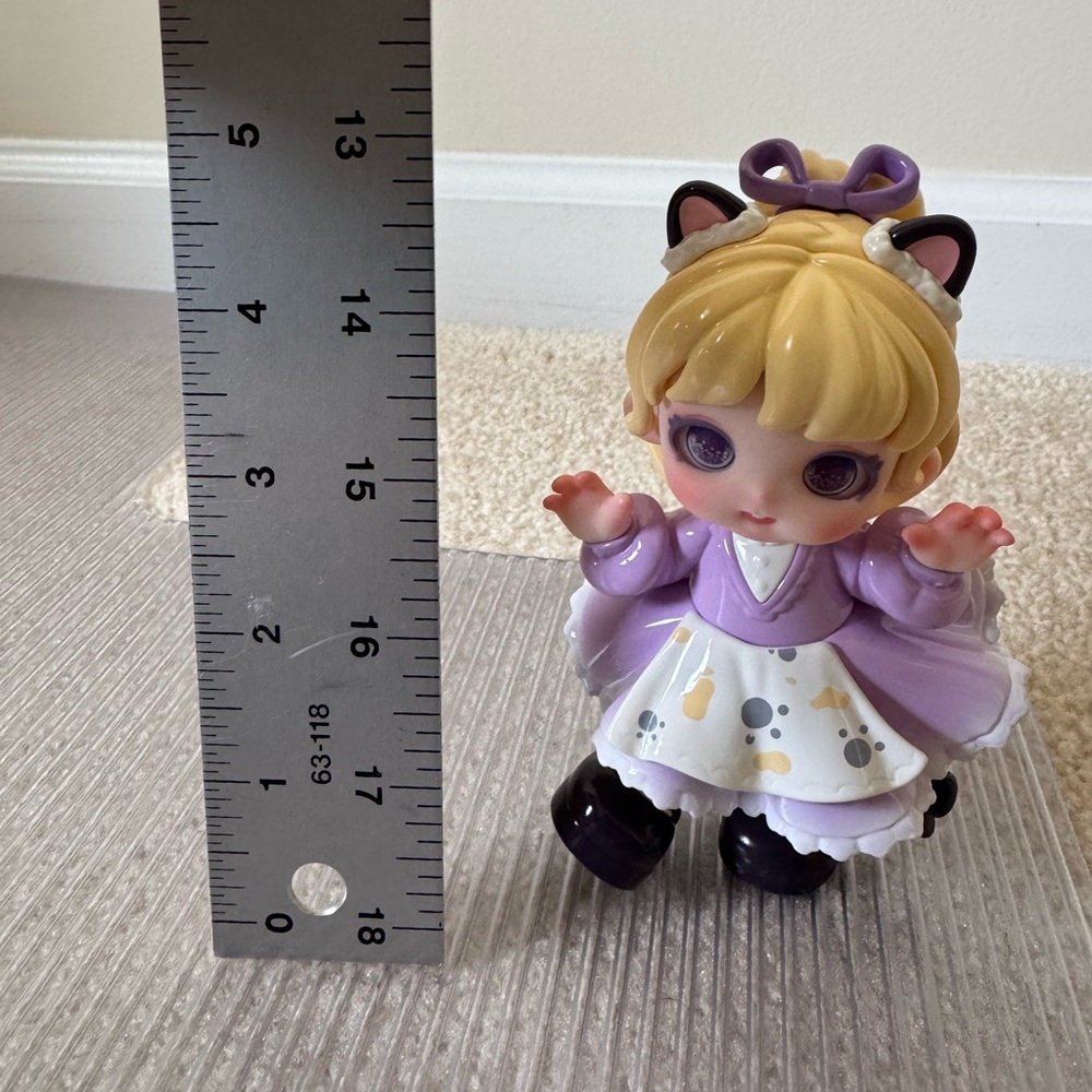 Tea Party In The Forest Doll - Lavender Dress Cheshire Cat - Picture 4 of 6